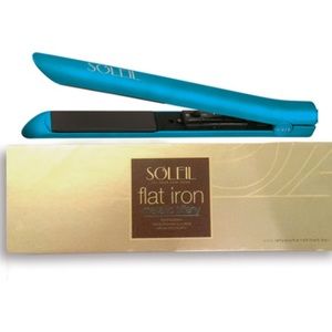 ☀️ Soleil Flat Iron NWOT-Perfect Condition Never Used! Rare turquoise color